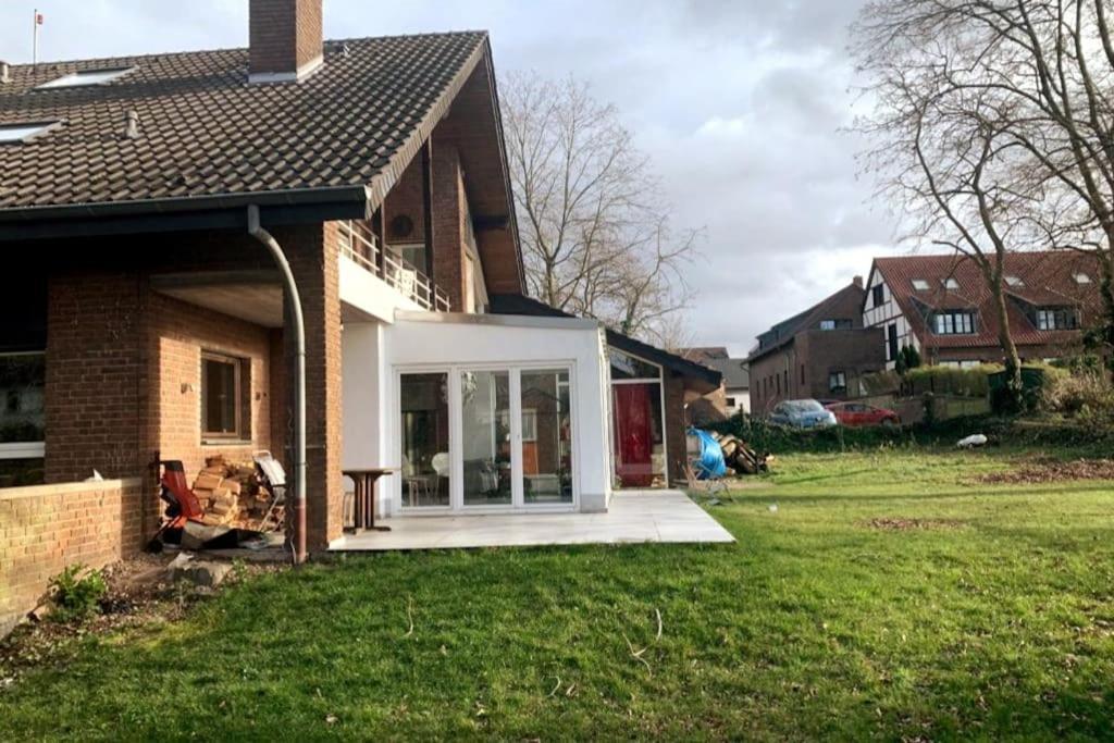 Helle Kellerwohnung Im Gruenen Mit Sauna 科隆 外观 照片